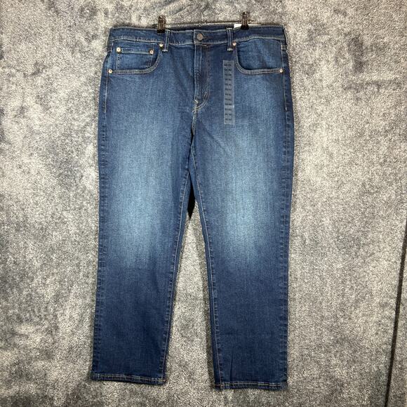 American Eagle Jeans Mens 38x30 Dark Wash Athletic Next Level Airflex Stretch - Picture 1 of 13